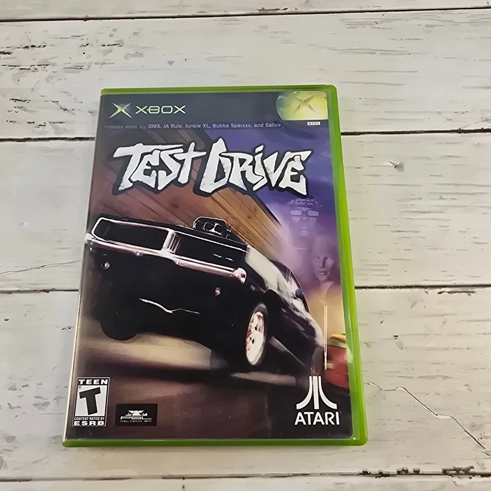 Test Drive Original Microsoft Xbox Game Atari 2002 Street Racing CIB Soundtrack
